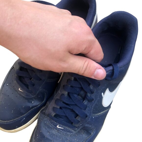 2016 Nike Air Force 1 Midnight Navy/White Size 10 - Picture 9 of 12